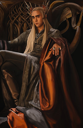 Thranduil drawing , ArtStation masterpiece, Digital art HD phone wallpaper