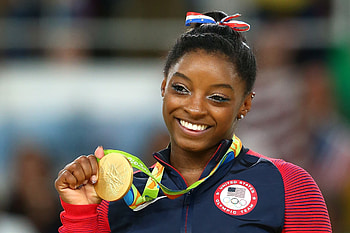 Simone Biles, Gold medalist, Simone Biles lifestyle HD wallpaper