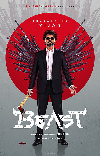 Thalapathy Vijay, red, tie, Raw, BEAST HD phone wallpaper