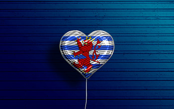 I Love Luxembourg, , realistic balloons, blue wooden background, Day of Luxembourg, belgian provinces, flag of Luxembourg, Belgium, balloon with flag, Provinces of Belgium, Luxembourg flag, Luxembourg HD wallpaper
