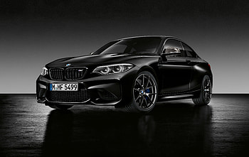 Black, BMW M2, 2018, front new HD wallpaper