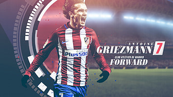 Antoine Griezmann, Atletico Madrid, , Football superstar HD wallpaper