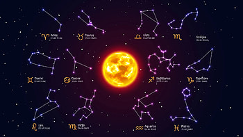 Zodiac signs 2022, Future predictions HD wallpaper