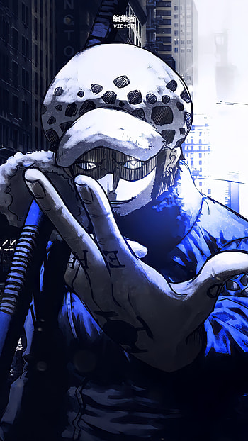 Trafalgar Law, edits, fanart, anime HD phone wallpaper