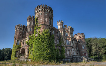 Castle Moulbaix, Belgium HD wallpaper