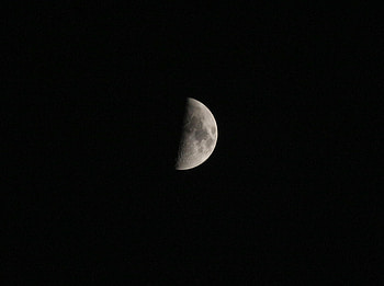 Universe, Moon, Dark, Shadow HD wallpaper