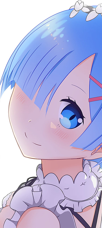 Rem's Serene Smile — Re:Zero , Rem (Re:ZERO), Anime, Re:Zero - Starting Life in Another World HD phone wallpaper