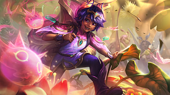 Faerie Court Milio, video game, League Of Legends HD wallpaper