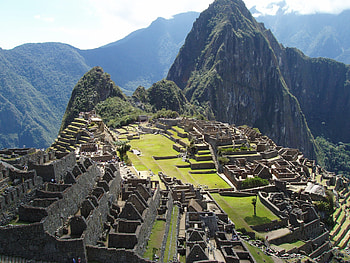 Machu Picchu, Seven Wonders HD wallpaper