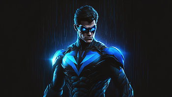 Nightwing Vigilante Pursuit, nightwing, superheroes, artist, artwork, digital-art, deviantart HD wallpaper