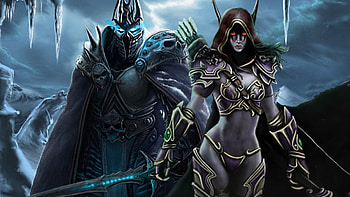 WoW Arthas and Sylvanas' Last Encounter - Halls of Reflection - YouTube HD wallpaper