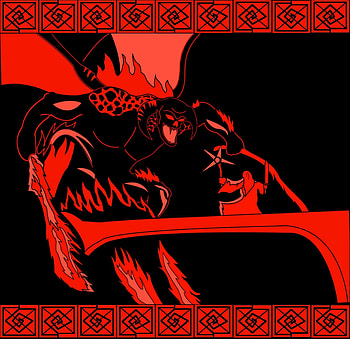 Gandalf vs Balrog, Ancient Greek style, Potter-inspired, Middle-earth HD wallpaper