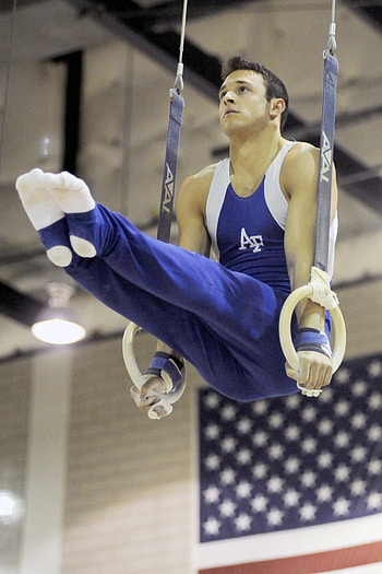 Jumping competition, Rings athlete, Athletics gymnastics, Human action HD phone wallpaper