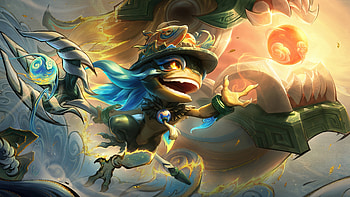 Shan Hai Scrolls Fizz League of Legends Skin LoL, MOBA, League Of Legends, Fizz (League Of Legends) HD wallpaper