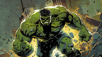 Avengers' Hulk Rampage, Comic, Avengers, Hulk HD wallpaper
