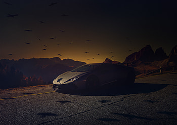 Lamborghini Huracan Performante graphy, lamborghini-huracan-performante, lamborghini-huracan, lamborghini, 2018-cars, cars, behance HD wallpaper