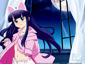 Sweet Anime Girls, night, pink, cool anime, sweet anime, anime girls HD wallpaper