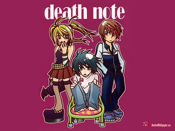 Death Note, anime, dark HD wallpaper