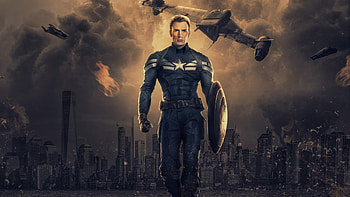 Chris Evans as Captain America HD wallpaper