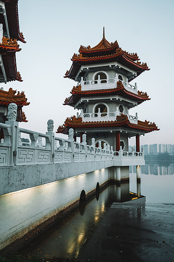 Cities, Architecture, Building, Pagoda, Temple, Oriental HD phone wallpaper