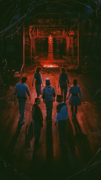 Stranger Things, standing, art, stranger_things HD phone wallpaper