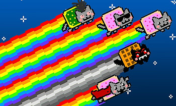 Nyan, Nyan Cat, Humor HD wallpaper