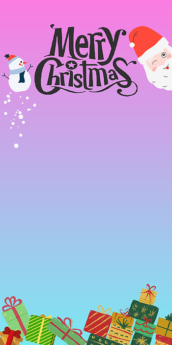 Merry Christmas (L), snowman, Love, Santa Claus, family, holiday, Merry Christmas HD phone wallpaper