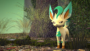 Leafeon , 64 HD wallpaper