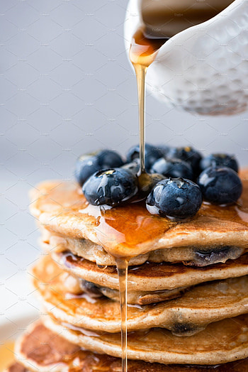 Maple syrup pour, Pancake stack, Honey sweetness, Delicious recipes HD phone wallpaper