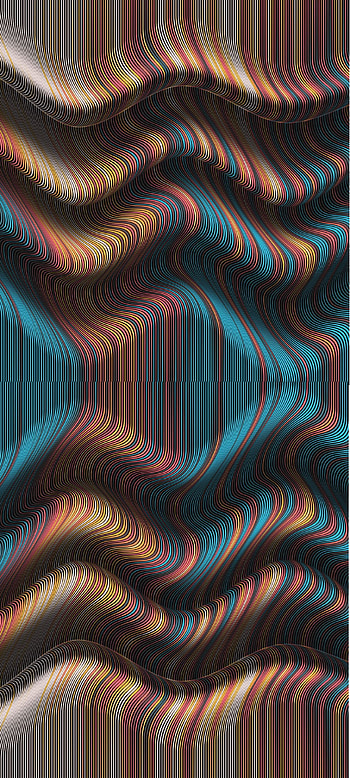 Most Waves, shocking, colours HD phone wallpaper