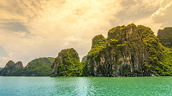 Indonesia, , Coastline, Cliff HD wallpaper