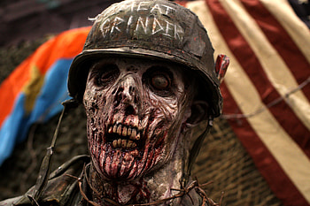 Zombie, Dark HD wallpaper