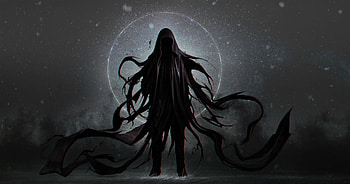 Art, Gloomy, Hood, Demon, Cloak HD wallpaper
