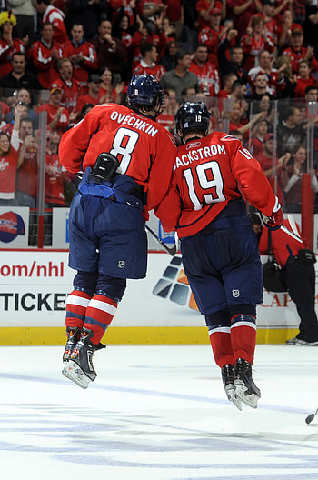 Nicklaus Backstrom, Alexander Ovechkin HD phone wallpaper