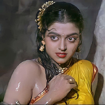 Bhanupriya, face, hair HD phone wallpaper
