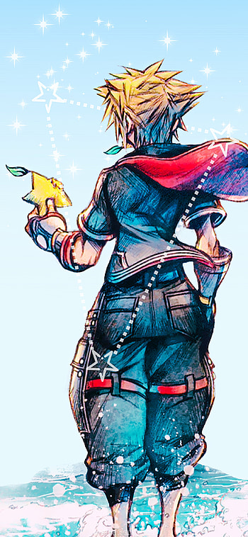 Sora Kingdom Hearts – Magical Voyage Design, video game, Kingdom Hearts, Sora (Kingdom Hearts) HD phone wallpaper