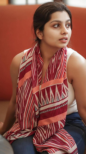 Niranjana Anoop, mallu actress, cute HD phone wallpaper