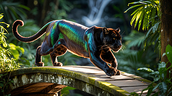 Emerald-Glow Panther — Ultra, panther, black panther HD wallpaper