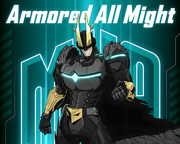 Anime, My Hero Academia, All Might, Armored All Might HD wallpaper