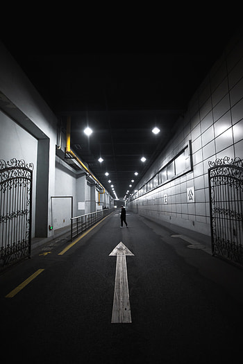 Miscellanea, Miscellaneous, Road, Human, Person, Tunnel HD phone wallpaper