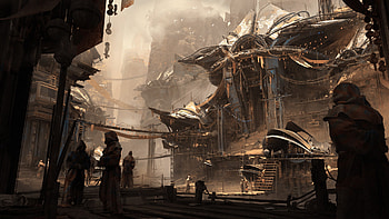 fantasy, building HD wallpaper