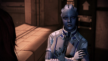 Liara T'Soni, Fans keep your, Love blue true, Fextralife forum HD wallpaper