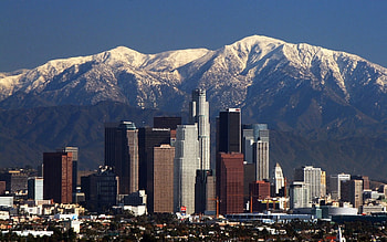 Los Angeles Skyline, Travels, LA , Dodger HD wallpaper