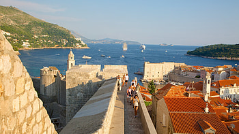 Ferienwohnung walls of Dubrovnik, Ferienhuser HD wallpaper