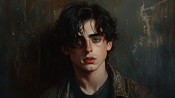 of Timothée Chalamet: A Striking Portrait, Timothée Chalamet HD wallpaper