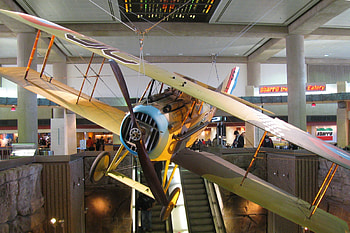 Sky Harbor International Airport, Spad XIII, Phoenix AZ, International airport HD wallpaper