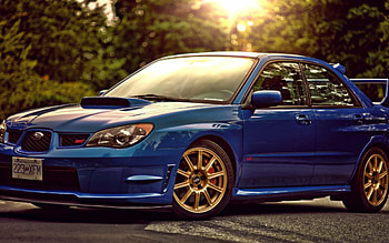 Subaru Impreza WRX STI, Blue , High-performance machine, Awe-inspiring speed HD wallpaper