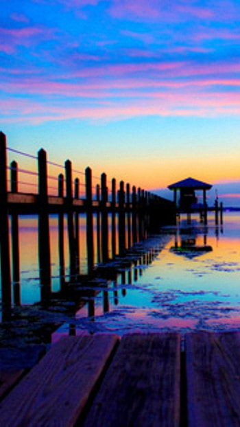 Evening view, , summer, sky HD phone wallpaper