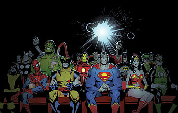 Marvel and DC , Superhero backgrounds, Comic book characters, Heroic ry HD wallpaper