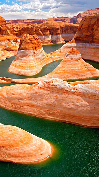 Glen Canyon Lake Powell, Arizona, , Mobile HD phone wallpaper